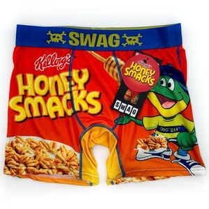 Kelloggs Honey Smacks Cereal Swag Boxer Briefs Mens Medium Underwear